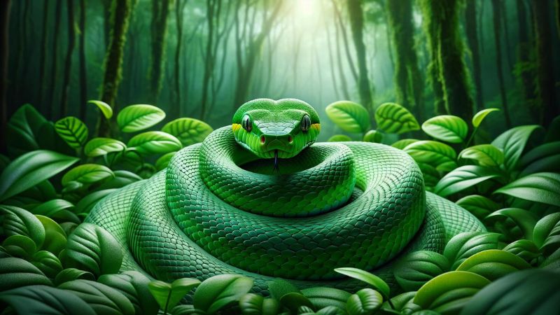 Dream About A Green Snake