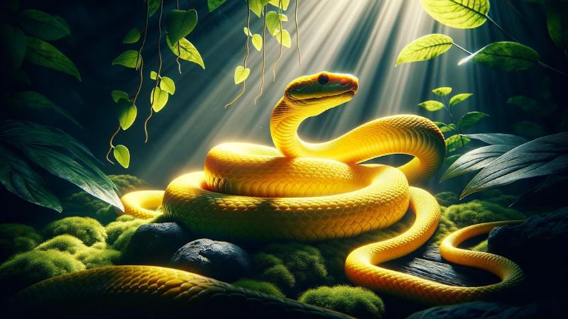 What Does Dreaming of a Yellow Snake Really Mean?